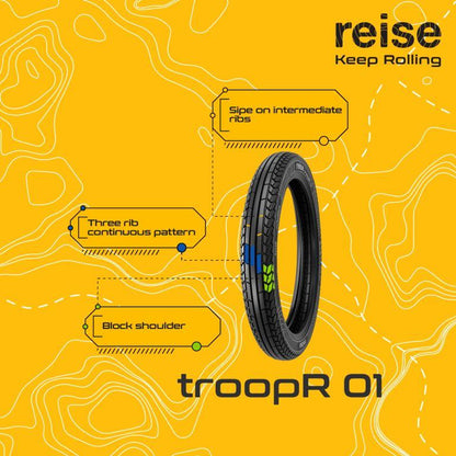 Reise Moto troopR 01 2.75-17 41P 41P Front Tube Tyre - 3601070211