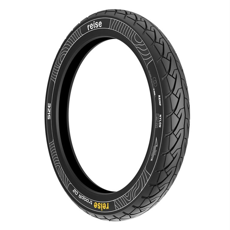 Reise Moto troopR 02 80/100-17 46P Front Tubeless Tyre - 3601100312