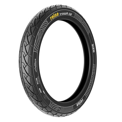 Reise Moto troopR 02 80/100-18 54P Rear Tubeless Tyre - 3601130322