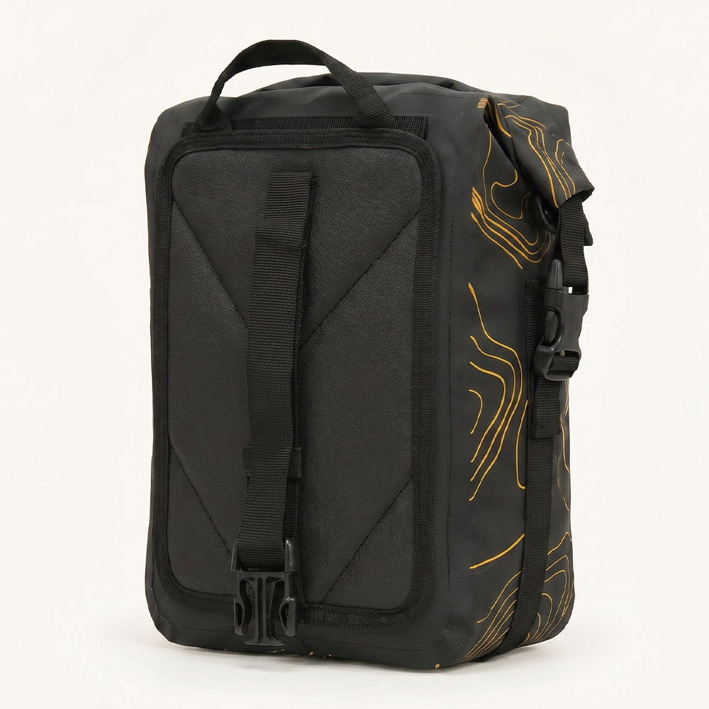 Reise Crash Bar Bag Water Repellent Motorcycle Luggage 6L (Black) - RELG00306L025