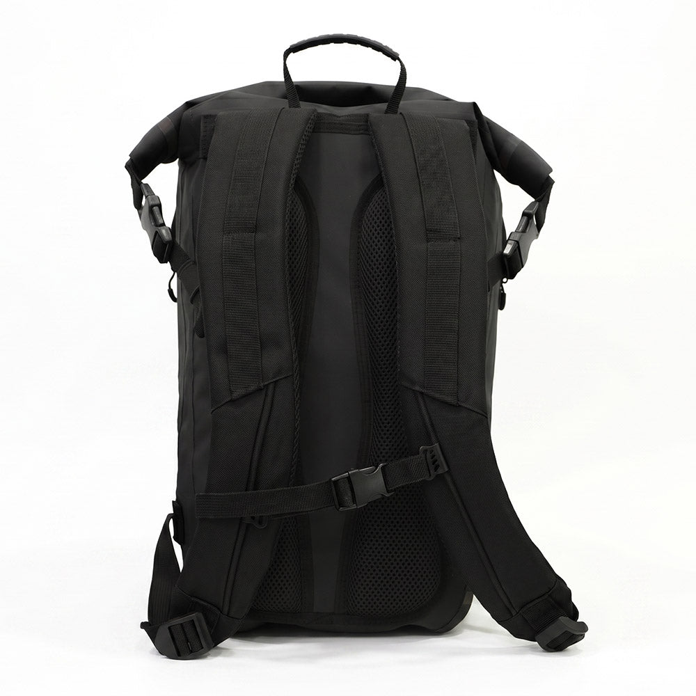 Reise Drypak Bagpack Waterproof Motorcycle Luggage 25L (Black)