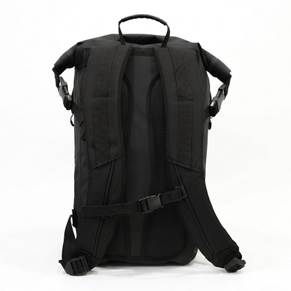 Reise Drypak Bagpack Waterproof Motorcycle Luggage 25L (Black)