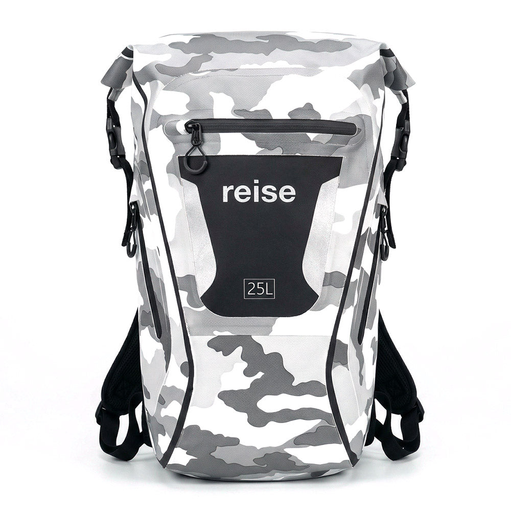 Reise Drypak Bagpack Waterproof Motorcycle Luggage 25L (Camo)