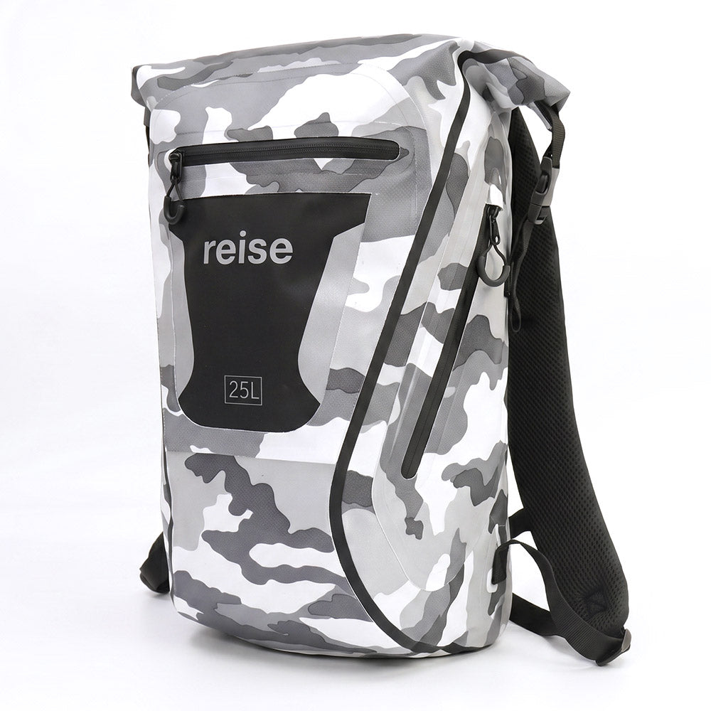 Reise Drypak Bagpack Waterproof Motorcycle Luggage 25L (Camo)