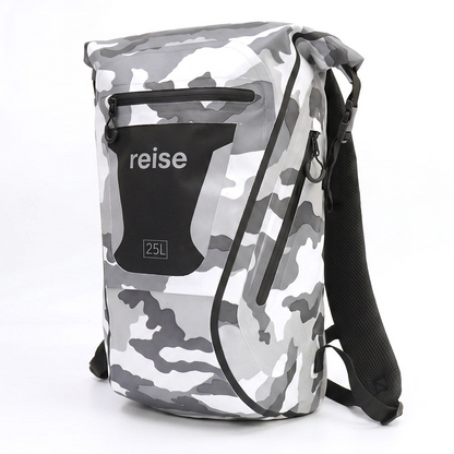 Reise Drypak Bagpack Waterproof Motorcycle Luggage 25L (Camo)