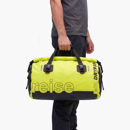 Reise Drypak Waterproof Motorcycle Tailbag 40L (Fluo Green) - RELG00240L474