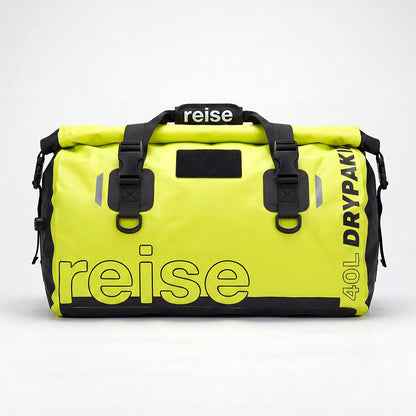 Reise Drypak Waterproof Motorcycle Tailbag 40L (Fluo Green) - RELG00240L474