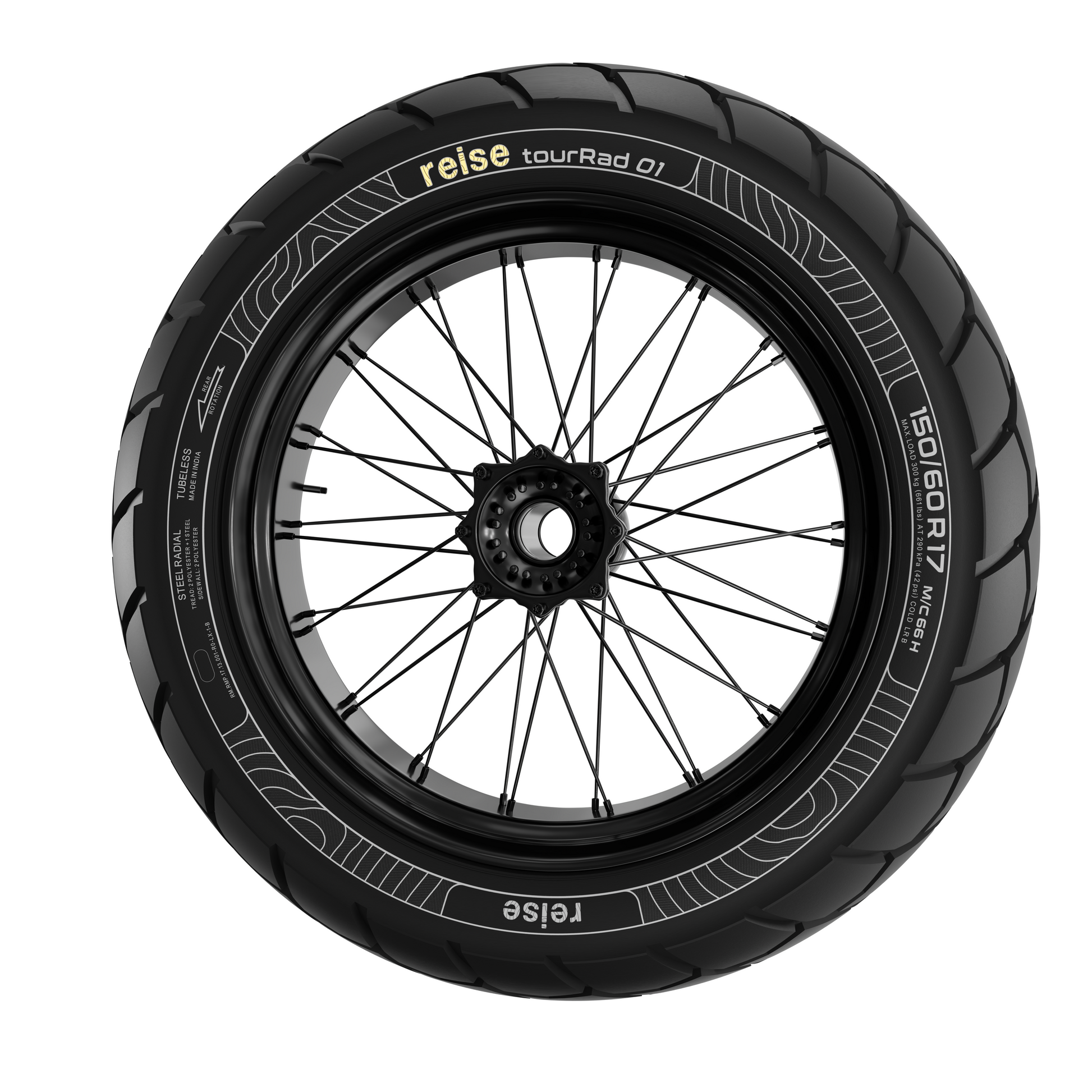 Reise Moto-tourRad 01 110/70R17 54H Front Tubeless Tyre (3601461812)