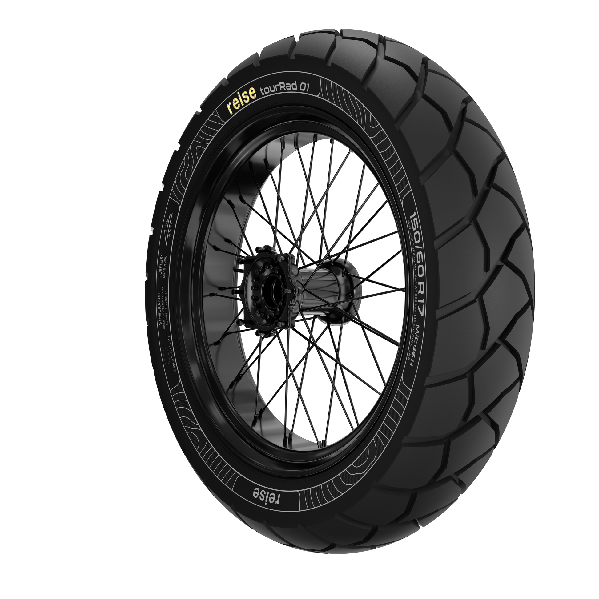 Reise Moto-tourRad 01 140/80R17 69H Rear Tubeless Tyre (3601561822)