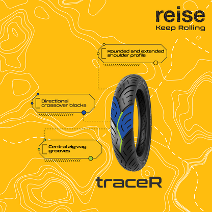 Reise Moto-traceR 01 100/90-19 57H Front Tubeless Tyre (3601610412)