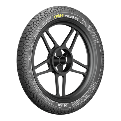 Reise Moto-troopR 03 80/100-17 53P Rear Tubeless Tyre (3601100822)