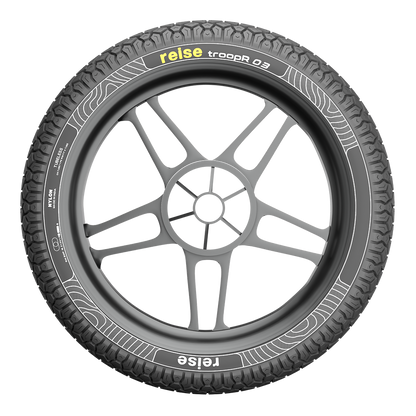 Reise Moto-troopR 03 80/100-17 53P Rear Tubeless Tyre (3601100822)