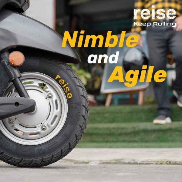 Reise Moto twistR EV 110/70-12 47P EV01 Front/Rear Tubeless Tyre-3602551332