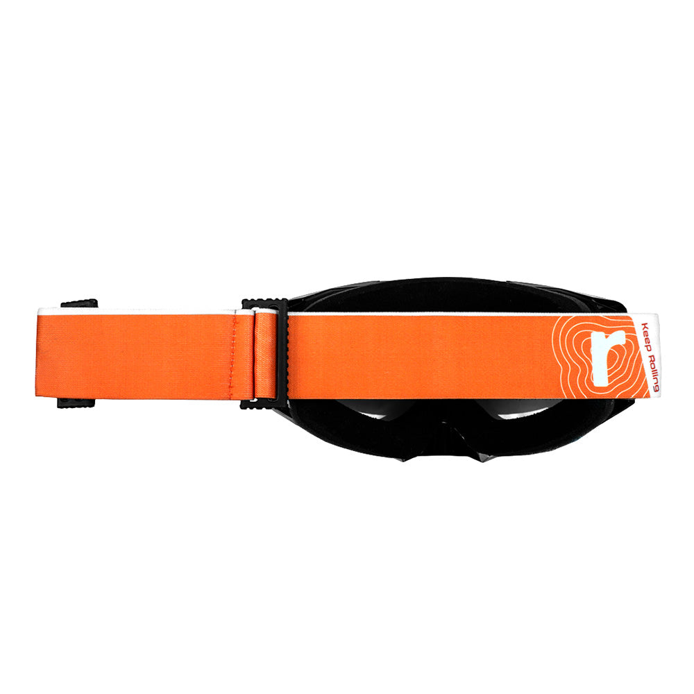 Reise Revver Revo Anti Fog & Anti Scratch MX Goggles (Orange)