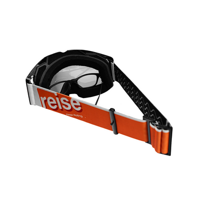 Reise Revver Revo Anti Fog & Anti Scratch MX Goggles (Orange)
