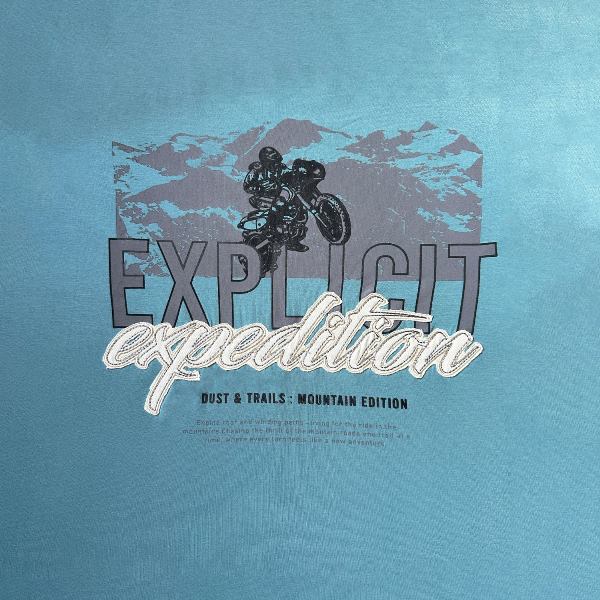 Reise T-Shirt Expedition (Aqua)-7352803041