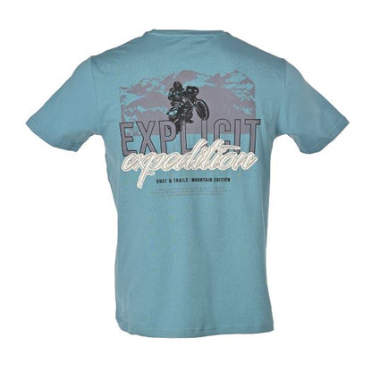 Reise T-Shirt Expedition (Aqua)-7352803041