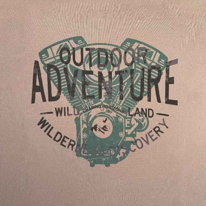 Reise T-shirt Twin Engine (Mousse)-7352803021