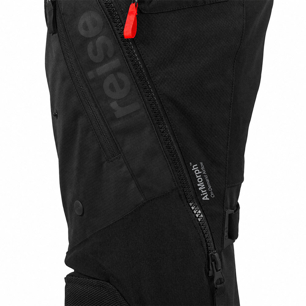 Reise Traverse Motorcycle Adventure Touring Pants (Black) - REPT002SML025