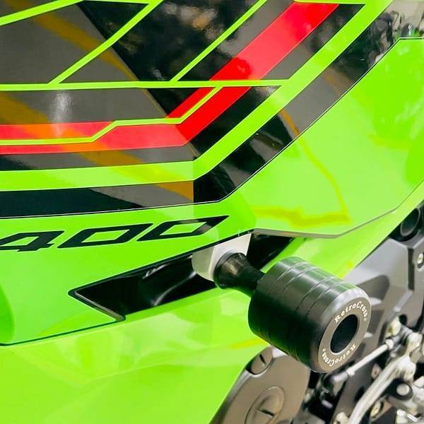 Retrocross Frame Sliders For Kawasaki Ninja 400