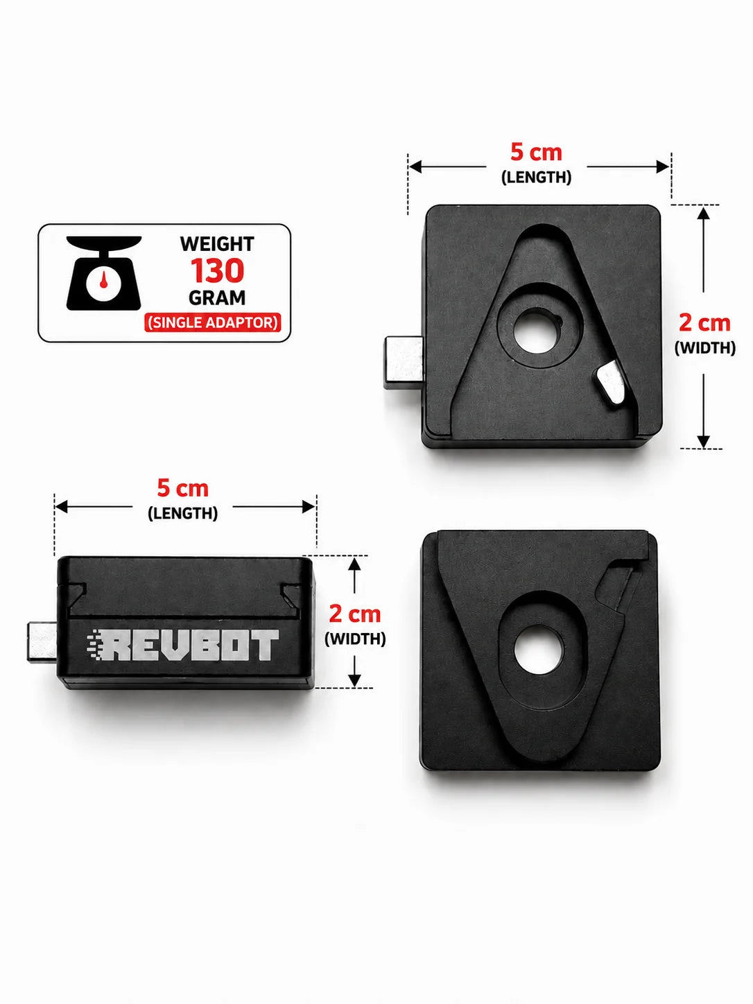 Revbot Mototech Quick Release Adaptor (M10)