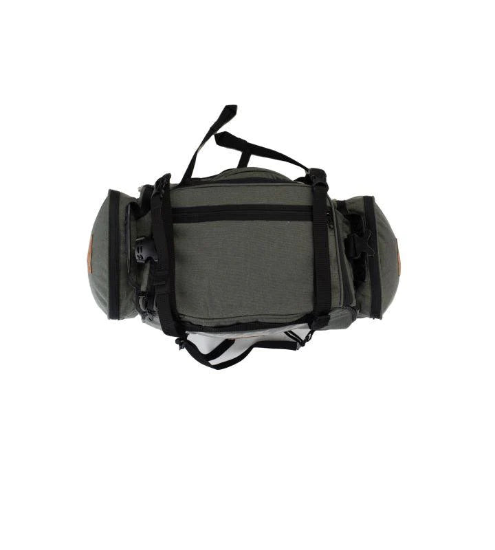 Rhino Mini 50L Tail Bag with Rain Cover (Olive Green) by Guardian Gears