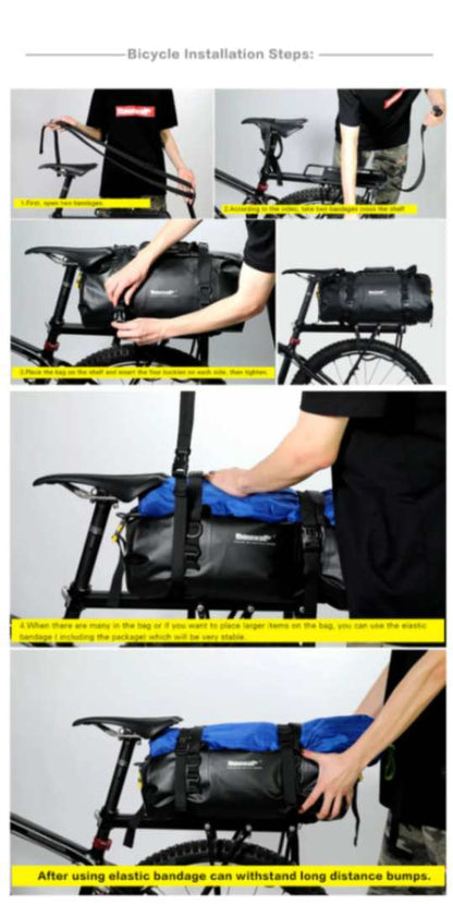 Rhinowalk 20L Motorcycle Waterproof MultiFunctional Bag (RK19660)