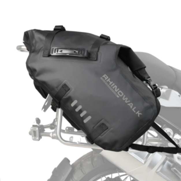 Rhinowalk 28 Liter Waterproof Pannier Bag for Motorcycle Adventure High Quality Motorbike Saddle Drypack-Pair (MT1428)