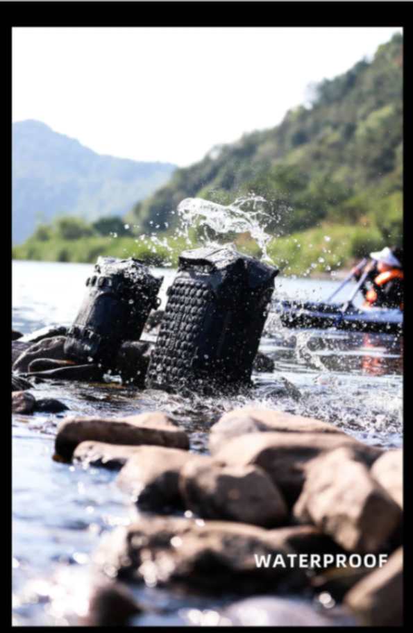 Rhinowalk 30L Motorcycle Backpack Waterproof Motorbike Seat Tail Bag Side Saddle Duffle Dry Bag for Motorcycle (MT2230)