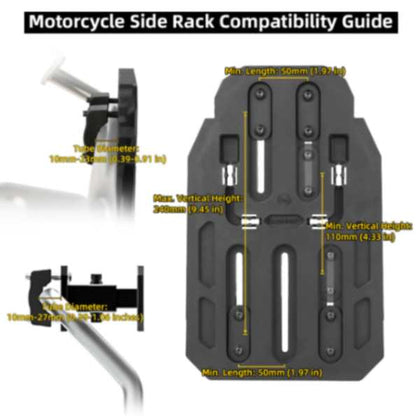 Rhinowalk 35L Motorcycle Quick Release Side Pannier Bag - MJX2004