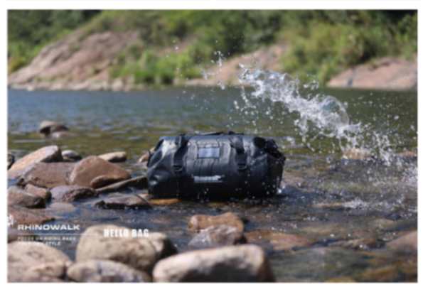 Rhinowalk 45L Waterproof Motorcycle Duffle Bag Heavy Duty Motorcycle Dry Tail Tool Bag for Adventure Bike (MT20450)