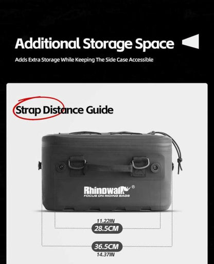 Rhinowalk Extended Waterproof Touring Bag for Side Case-MFT2306BK