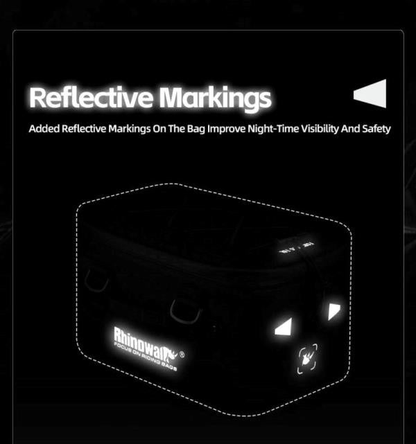 Rhinowalk Extended Waterproof Touring Bag for Side Case-MFT2306BK