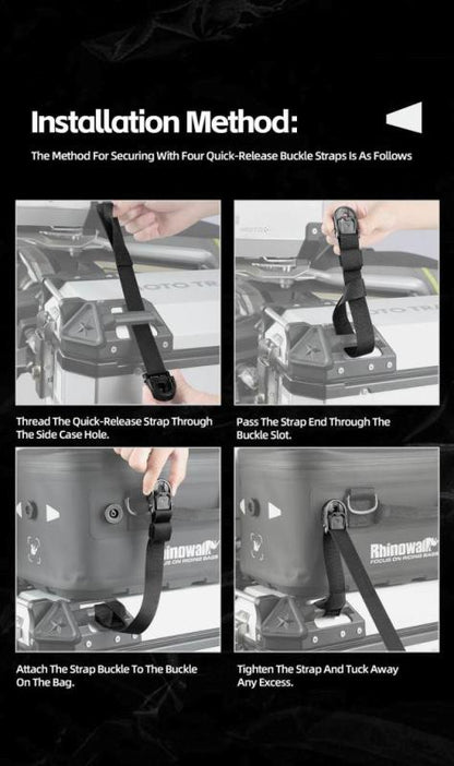 Rhinowalk Extended Waterproof Touring Bag for Side Case-MFT2306BK