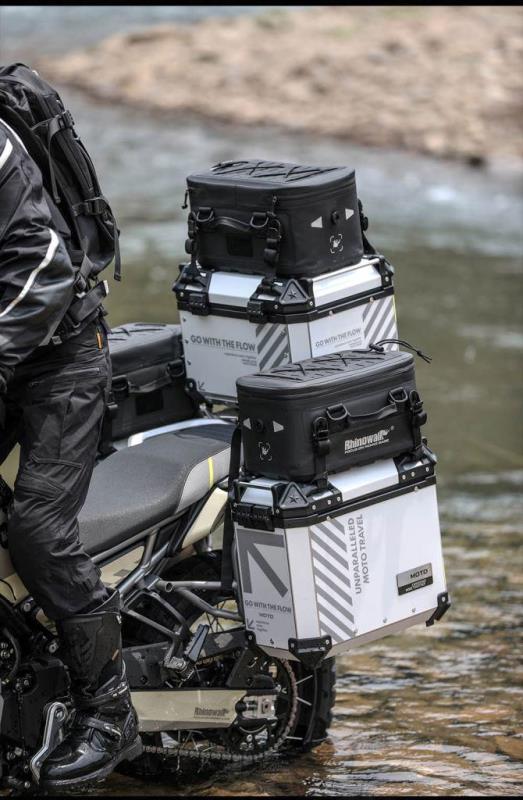 Rhinowalk Extended Waterproof Touring Bag for Side Case-MFT2306BK