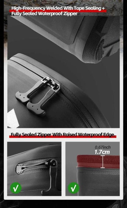 Rhinowalk Extended Waterproof Touring Bag for Side Case-MFT2306BK