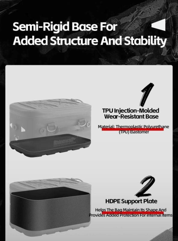 Rhinowalk Extended Waterproof Touring Bag for Side Case-MFT2306BK