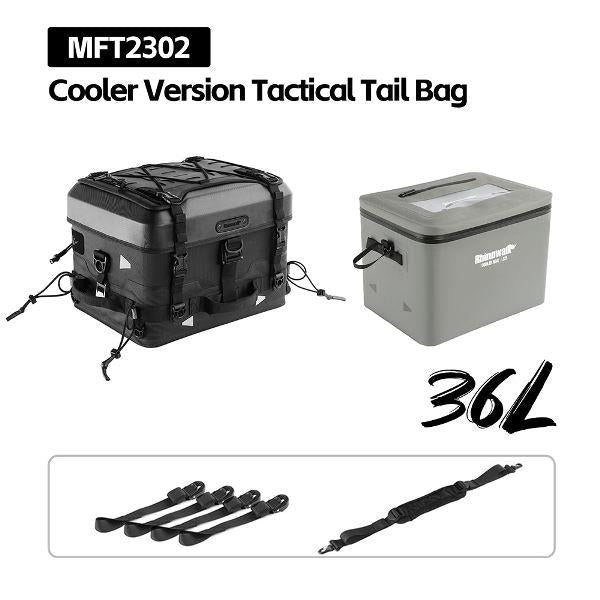 Rhinowalk Fortress Series X Tactical Tail Bag –Cooler Version Tactical Tail Bag - MFT2302BK