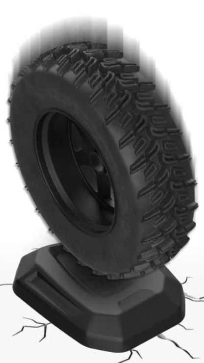 Rhinowalk Hard Shell Tail Bag for Expandable 23L-35L Motorcycle Saddle Tail Seat Bags for Motorbike Luggage Accessory (MT2335) - Carbon Black