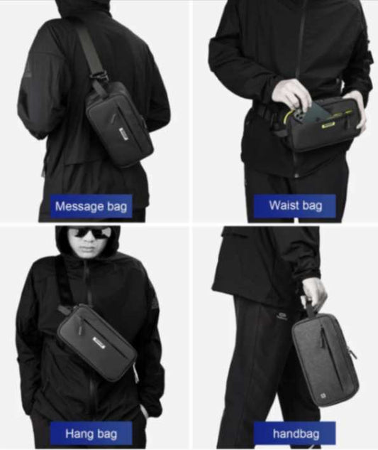 Rhinowalk Motorcycle Bag Rear Seat Tool Used Saddlebag (X21921)