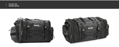 Rhinowalk Motorcycle Tail Bag Motorbike Rear Seat Bag 40-60 liter Large Capacity Motopack Bag (MT4060)