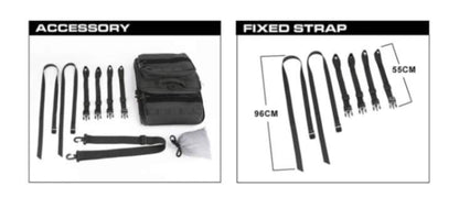 Rhinowalk Motorcycle Tail Bag Motorbike Rear Seat Bag 40-60 liter Large Capacity Motopack Bag (MT4060)