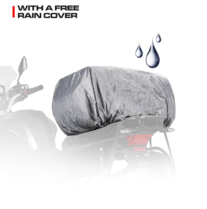 Rhinowalk Motorcycle Tail Bag Motorbike Rear Seat Bag 40-60 liter Large Capacity Motopack Bag (MT4060)