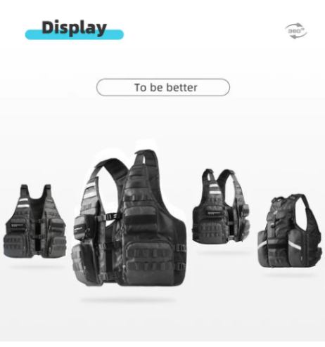 Rhinowalk Motorcycle Vest (M1012BK)