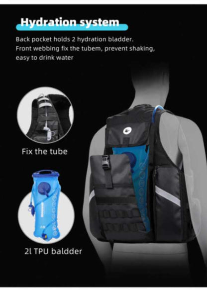 Rhinowalk Motorcycle Vest (M1012BK)