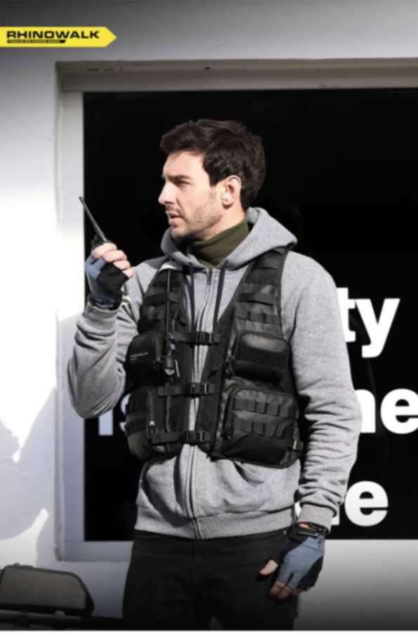 Rhinowalk Motorcycle Vest (M1012BK)