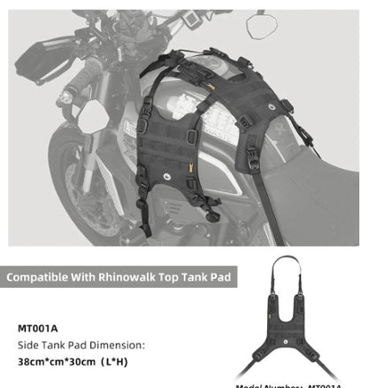 Rhinowalk Tank Base Mounting for Tank Bag (MTR001B)
