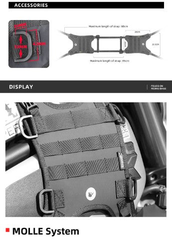 Rhinowalk Tank Base Mounting for Tank Bag (MTR001B)