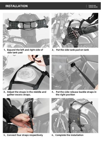 Rhinowalk Tank Base Mounting for Tank Bag (MTR001B)