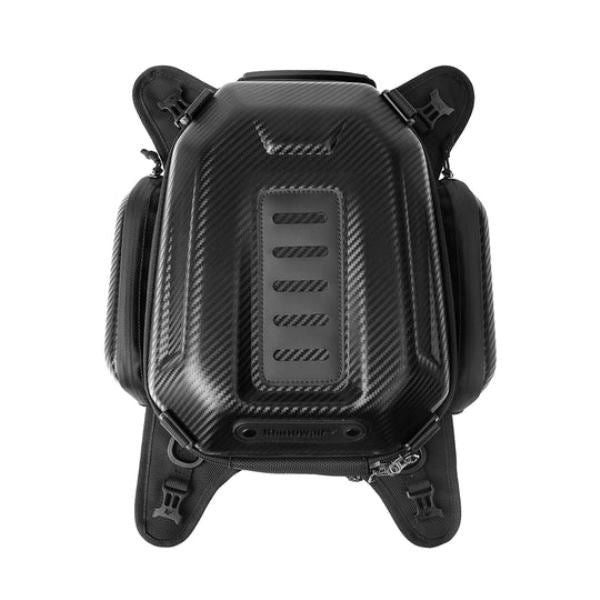 Rhinowalk 15-18l Motorcycle Tank bag Expanded Hard Shell Fuel Tank Bag for Motorcycle Bikes Tail Bag (MTR3001)